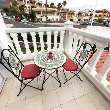 Modern 2br Private Heated Pool, Bbq, Aircon In Costa Adeje By Aqua Vista Tenerife