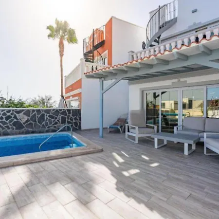 Modern 2br Private Heated Pool, Bbq, Aircon In Costa Adeje By Aqua Vista Tenerife Callao Salvaje